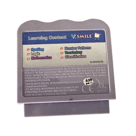 Disney Aladdin Wonders Of The World Vtech VSmile Learning Game Cartridge VGC - Picture 2 of 3